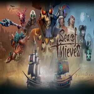 Embárcate en la aventura pirata definitiva con Sea of Thieves, el aclamado título de Rare donde un mundo abierto lleno de islas misteriosas, criaturas sobrenaturales y tesoros ocultos te espera.